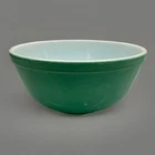 PYREX 403 Green Mixing Nesting Bowl 2½ qt Primary Colors Vintage Made In USA