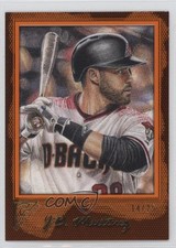 2017 Topps Gallery Orange 14/25 JD Martinez #144 0m0