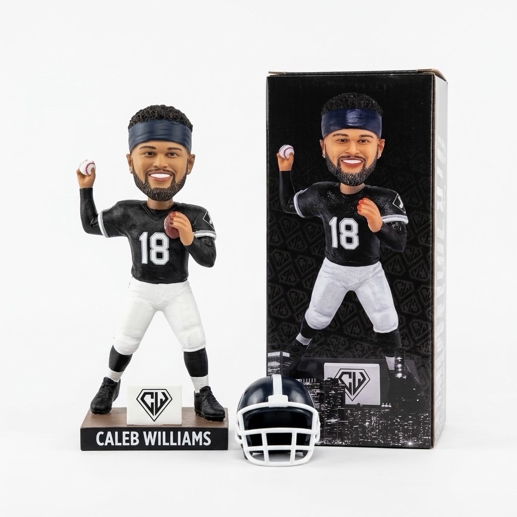 Caleb Williams Chicago White Sox Caleb Cares SGA Bobblehead 9/6/26 SHIPS NOW