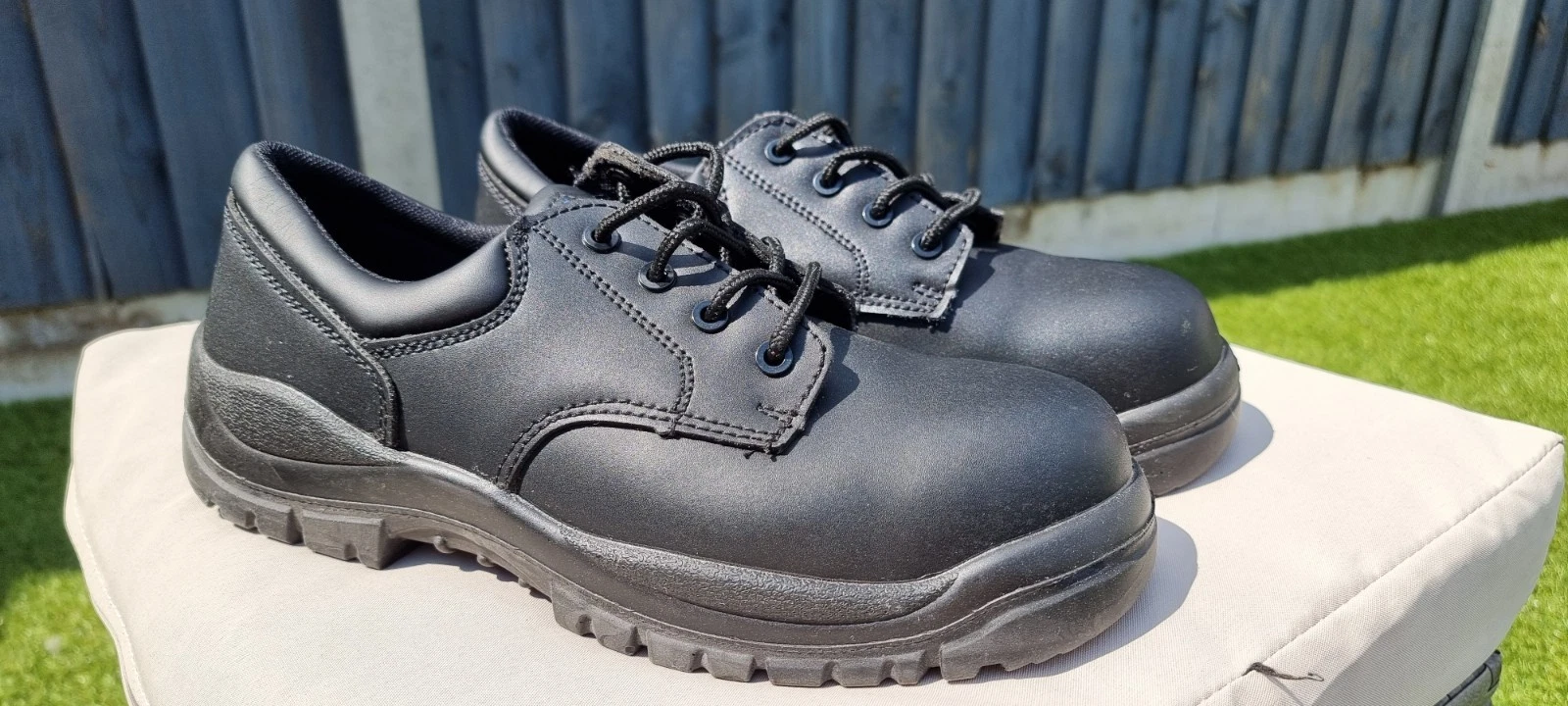 Men's Composite Black Safety Shoes UK Size 9
