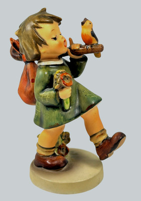 Hummel GAY ADVENTURE Figurine Hum 356 TMK 5 Joyful Goebel Germany