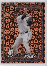 2024 Topps Update Jack-O'-Lantern Foil Jason Foley #US290 0qc1