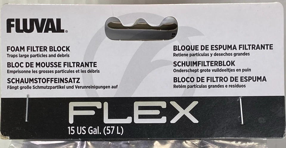 FLUVAL A1375 FLEX FOAM FILTER BLOCK 15 US Gallon (2 PACK) - Image 2 of 4