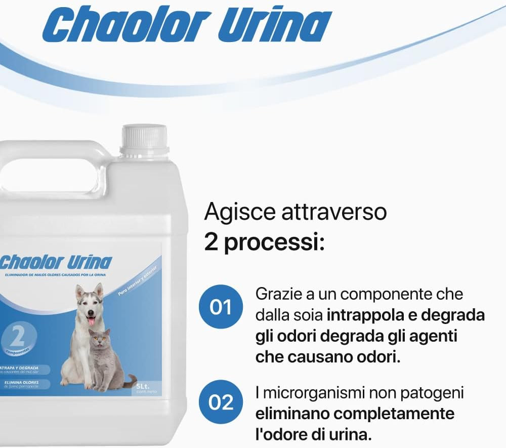 Detergente Enzimatico Cane e Gatto - Addio Odori Pipì e Macchie Difficili - 3