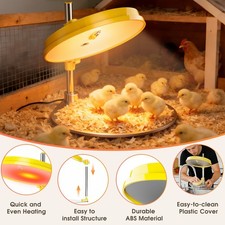 45W Chick Brooder Heating Plate Brooder Heater for Chicks with Adjustable Height