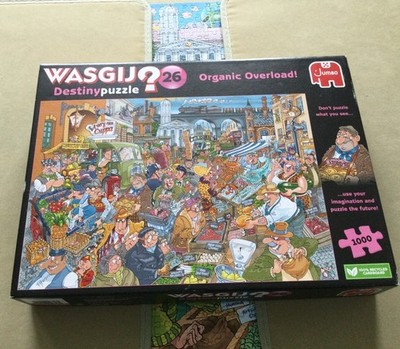 Wasgij?  Destiny Puzzle 26 ''Organic Overload'' 1000 Teile Puzzle komplett