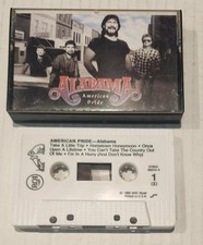 Alabama:  American Pride (Audio Cassette, 1992, RCA Records) VG