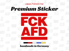 FCK AFD Sticker - Political Sticker Protest - Anti AfD Vinyl Decal for Car