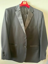 Men's 44S Black Tuxedo Jacket by Lineage