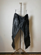 Pantaloni moto in pelle Hein Gerike 7XL / IT 58 / EU 54 - colore nero originale