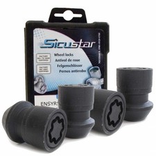 Felgenschlossmutter Kegelbund 60° M12x1,5   für Mazda 121 I 121 II 121 III 3 Stu