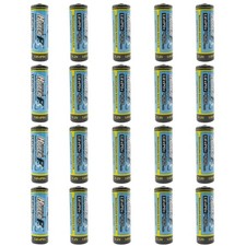Compact 20-Pack 3.2V LiFePo4 Rechargeable Batteries - Perfect for Daily Devices