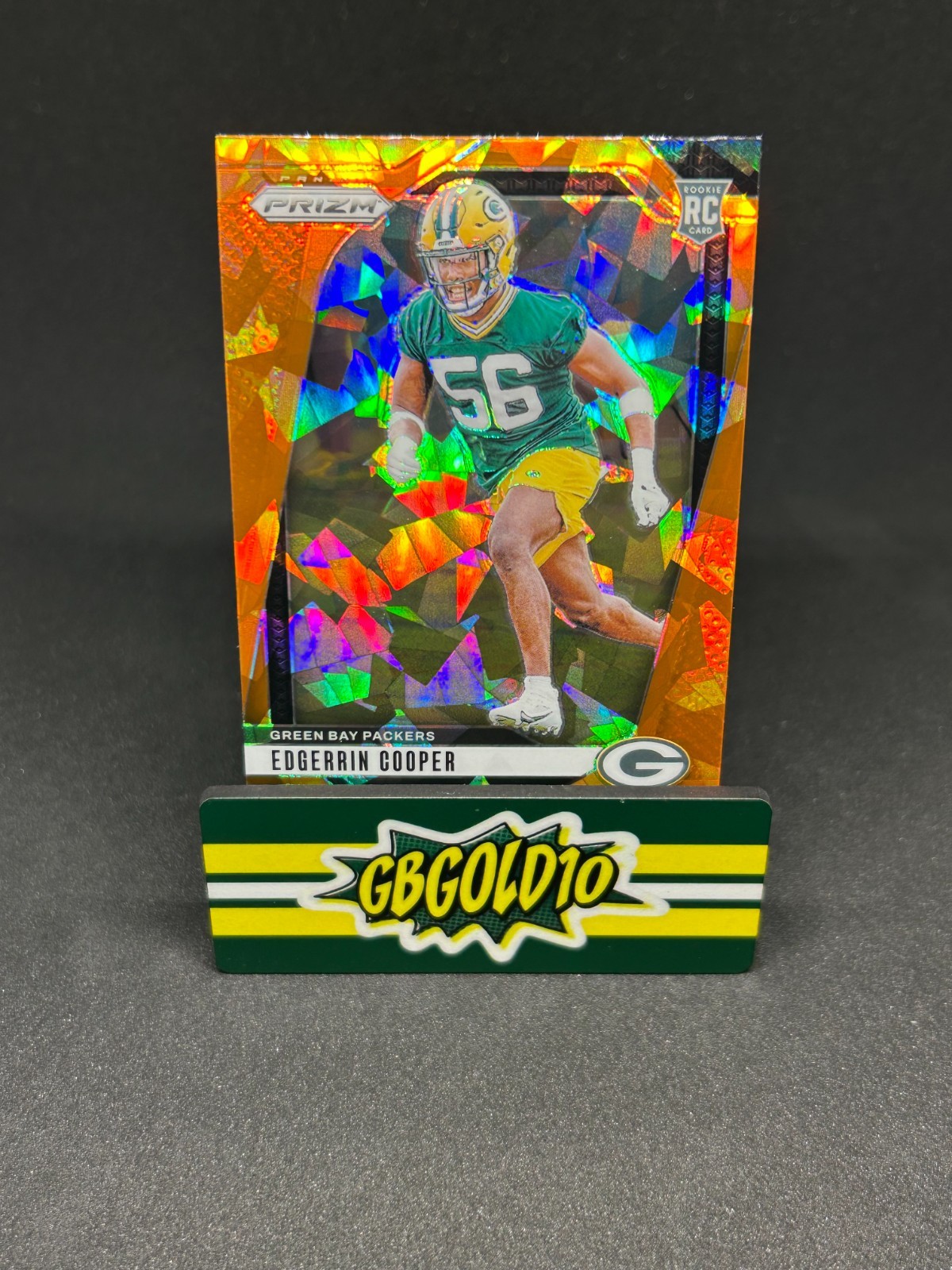 2024 Panini Prizm - Rookies Edgerrin Cooper #331 Orange Ice Prizm (RC)