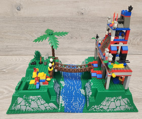 Lego 5986 Amazon Ancient Ruins Secret Jungle Temple INCOMPLETE NO MANUAL READ!!!