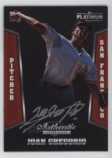 2013 Onyx Platinum Prospects Auto Silver Ink /175 Joan Gregorio #PPAJG Auto 0b0