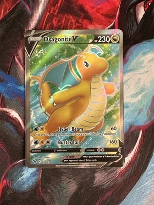 Dragonite V (Full Art) 076/078 Pokémon GO Holo 2022 