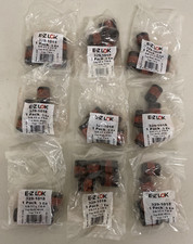 Lot of 45 (9 Packs of 5) E-Z Lok 329-1018 Self Locking Thread Insert Lock 49/64