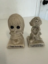 Vtg. 1968  1970 Russ Berrie & Co. You Love Me Only For My Body Figurine Nice