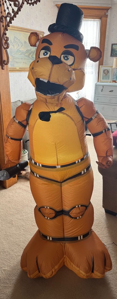 2024 FNAF Five Nights at Freddy's Freddy Light Up Inflatable - 6-1/2 ...