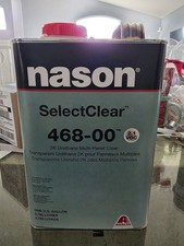 1 U.s. Gallon Nason Axalta Selectclear 468-00 2k Urethane Multi-panel Clear
