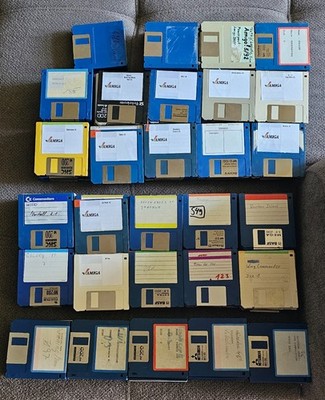 50 x  3,5'' 2DD Disketten für Commodore Amiga 500