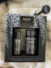 NEST Fragrances Eau de Parfum Rollerball  Scented Bubble Gift Set Wisteria Blue
