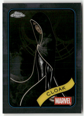Topps Marvel Chrome 2025 Card No. 62 Cloak