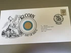 GB STAMPS RARE FIRST DAY COVER 1983 NEW £1 COIN