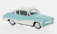 Brekina 27161 Wartburg 311 Coupe, Hellblau / Weiss, 1959, H0, Neu 2026