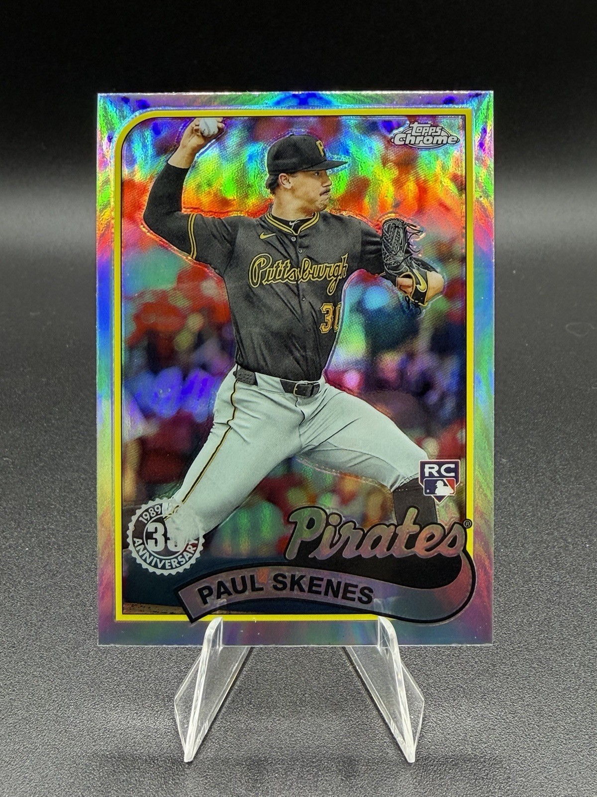 2024 Topps Chrome Update Series - 1989 Topps Baseball Paul Skenes #89CU-1 (RC)