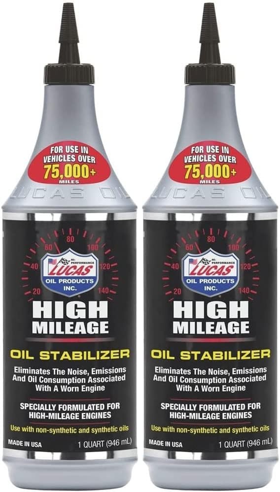 Oil 10118 High Mileage Motorcycle Oil Stabilizer - Pack of 2