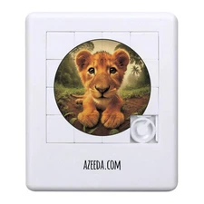 'Happy Lion Cub' Sliding Puzzle (PZ00034609)