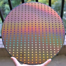 CMOS Silicon Wafer & Photomask - IC Chip Components for Tech Art