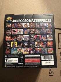 NEOGEO Mini International Classic Edition SNK 40th Anniversary Brand New Sealed