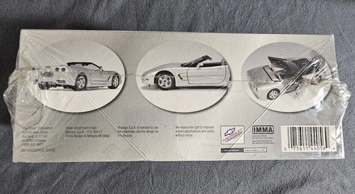 Kit carrosserie métal cabriolet Corvette vintage neuf dans sa boîte par Testor édition limitée échelle 1:24 - Photo 2/9
