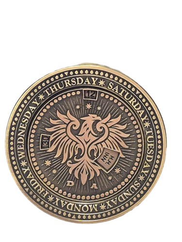 Dumbledores Army Decoder Coin 5cm from The Wizarding Trunk Harry Potter - 第 2/3 張圖片