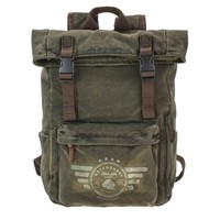 "Greenburry Rucksack Canvas 36X41Cm \"Aviator\" Explorer No.1 Khaki"