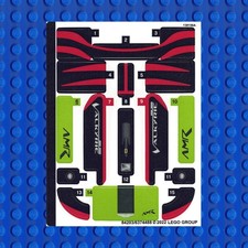 New LEGO Aston Martin Valkyrie AMR Pro 76910 Sticker Sheet 1 Only - Qty 1