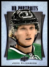 2016-17 Upper Deck UD Portraits John Klingberg Dallas Stars #P-27