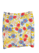 Old Navy Floral Printed Skirt Sz 12 NWT