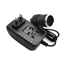 AC to DC Converter, 100-240V to 12V AC/DC Vehicle Power Supply Transformer, 2A