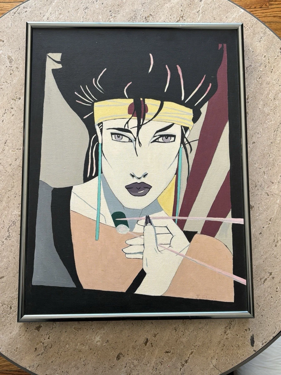 Preços baixos em Patrick Nagel Pinturas de Arte Original | eBay