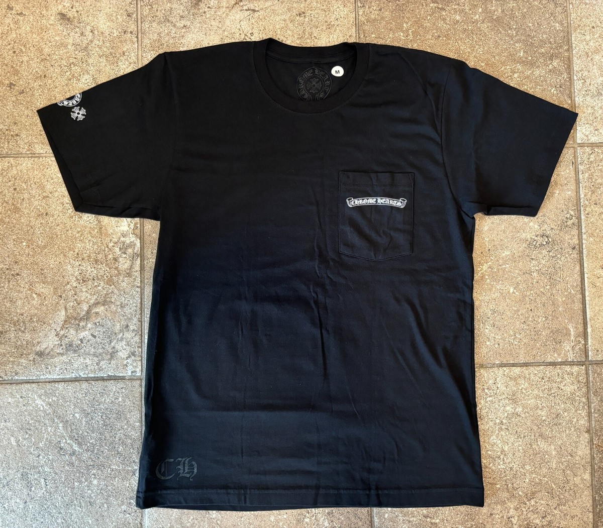 100% Authentic Chrome Hearts Multi Color Cross T-shirt Size 100% Authentic Chrome Hearts Multi Color Cross T-shirt Size
