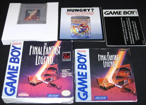 Final Fantasy Legend (Nintendo Game Boy, 1990) Complete in Box CIB
