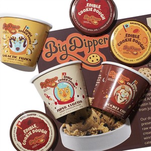 Big Dipper Edible Cookie Dough Case of 24 Pints | eBay