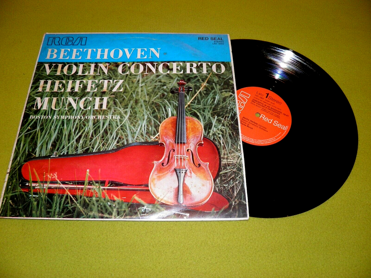 Jascha Heifetz - Beethoven - Violin Concerto Op. 61 / Munch - RCA