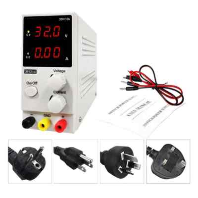 Adjustable Power Supply: 30V10A, DC Regulated Power Supply: LW-K3010D, 30V5A New