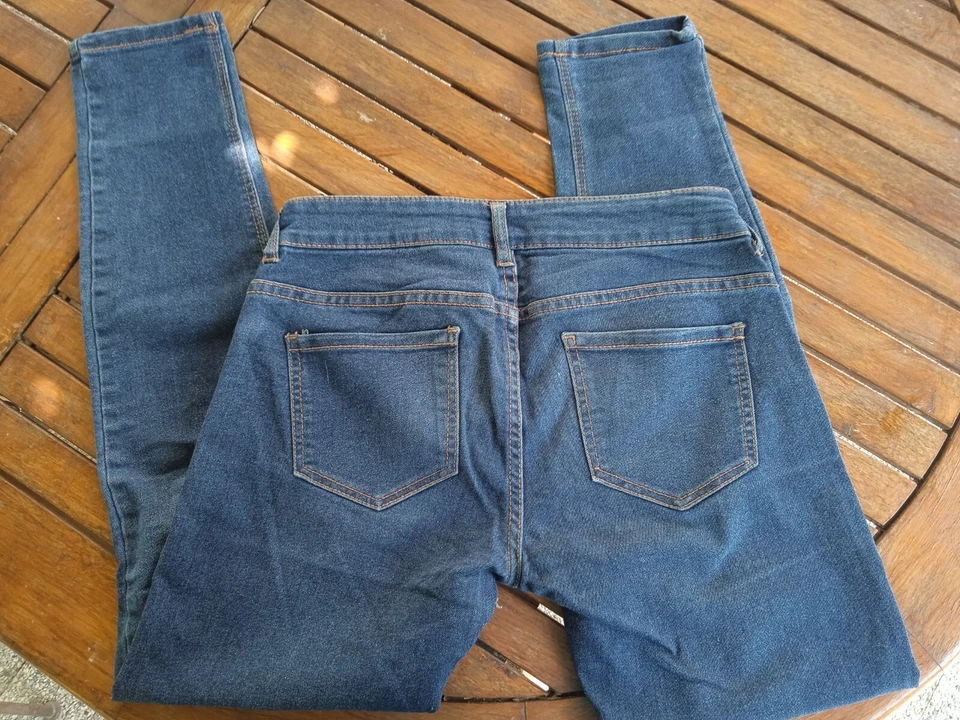 jean bleu Pull&Bear S 36 ( mesures ) - Photo 4/4