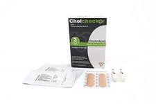 Image of CE Certified Home 3 minute Cholesterol Test Kit, 2 Kits in Box, easy to use ,