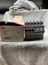 Box of (2) New ABB 2CDS 273 337 R0377 Circuit Breaker SU 203M - K6 3 Pole
